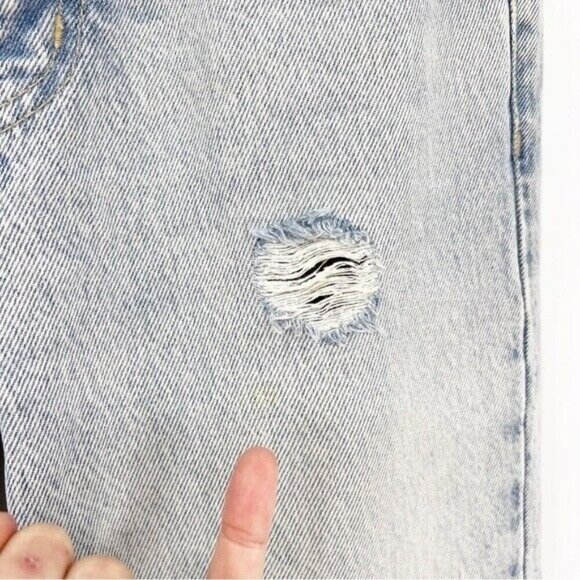 Current Elliot The High Rise Slit Boot Mulholland Destroy Light Wash Size 24 - Picture 4 of 9